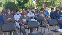 برگزاری برنامه آموزشی به مناسبت هفته مبارزه با مواد مخدر در شهرستان سرخه